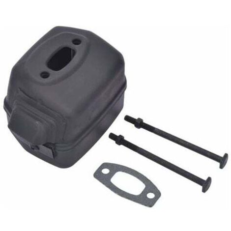Exhaust silencer with screws and spacers for Husqvarna Husky 50 51 55 Chainsaw muffler screw spacer kit MUMU (1/4)