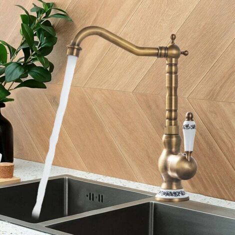 Vintage Retro Kitchen Mixer Tap, Single Handle Mixer, MUMU Kitchen ...