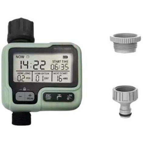 Large Screen Display Garden Watering Timer Programmable Digital ...