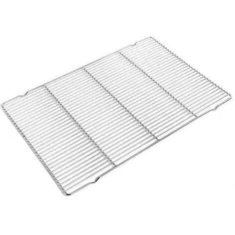 BBQ Grill, Stainless Steel BBQ Replacement Grill, Multifunctional BBQ Grill, Stainless Steel 40 60cm 2 Pieces MUMU