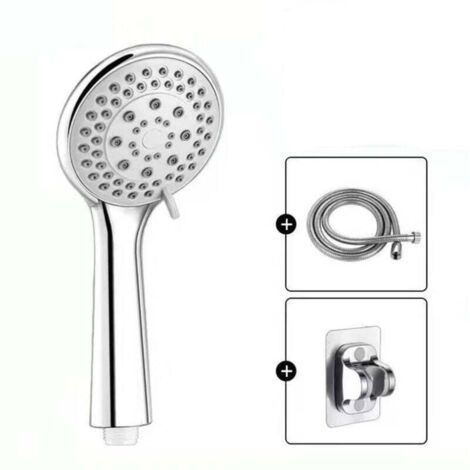 Five-mode pressure hand shower with 1.5 m stainless steel hose and puncture-free base MUMU (1/4)