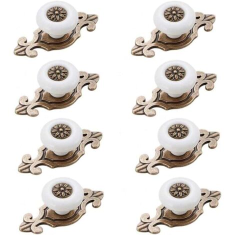 pieces furniture knob vintage style drawer knob furniture knob drawer knob with screws accessories MUMU (1/4)