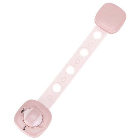 Pink Baby Safety Lock, Baby Door Stop, Oven Safe Cabinet Lock for Cabinet Door, Drawer, Window, Refrigerator MUMU