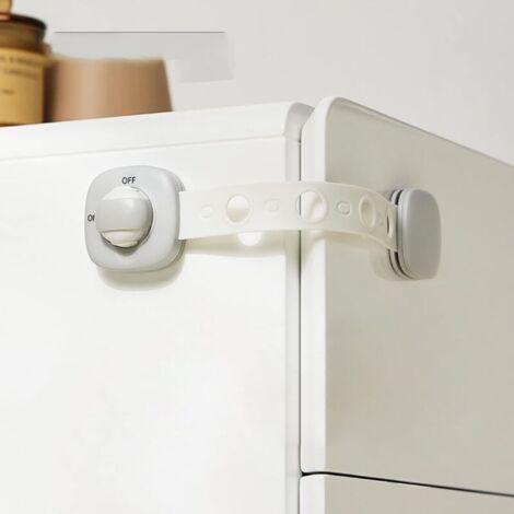 Pink Baby Safety Lock, Baby Door Stop, Oven Safe Cabinet Lock for Cabinet Door, Drawer, Window, Refrigerator MUMU