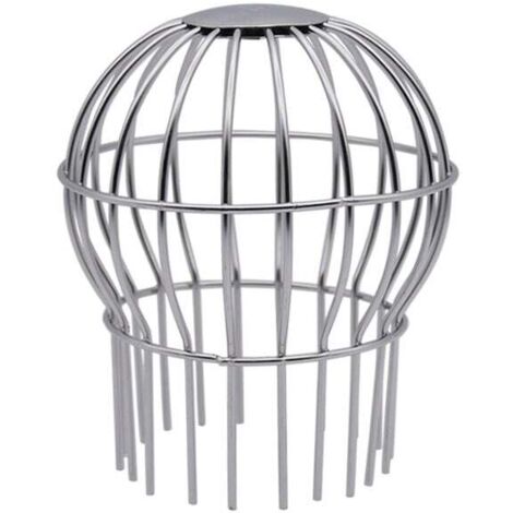 Gutter Guard, 3" 304 Stainless Steel Gutter Strainer Filter for Round Downspouts from 2.6 to 3.9" Stops Leaf Seeds and Other Debris, Gutter Cleaning Tool MUMU (1/4)