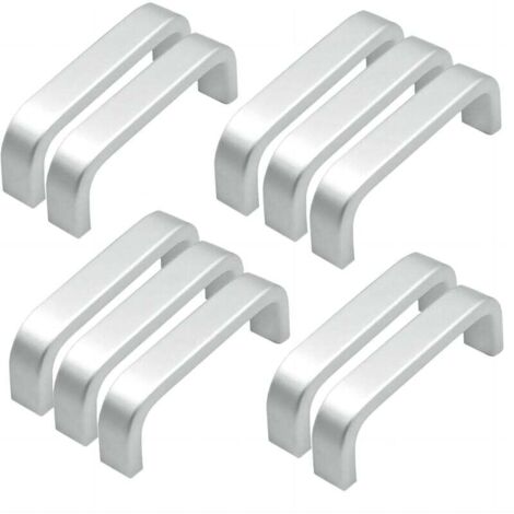 (64 MM), 10pcs Mini Aluminum Kitchen Cabinet Door Handles Cupboard Drawer Bedroom Furniture Pull MUMU (1/4)