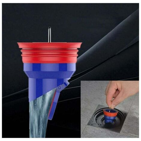 Floor drain for shower, anti-backflow, anti-odor, drain pipe for kitchen and bathroom, silicone, anti-odor, quick drain valve MUMU