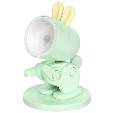 Mini Rabbit Night Light, Reading Table Night Light with Magnetic Base, Innovative Design, Gift for Kids and Students MUMU (1/4)