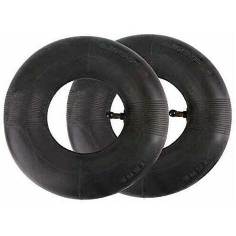 Set of 2 inner tube tires for hand truck, hand cart, garden cart, lawn mower, replacement tube 4.10-4. MUMU (1/4)