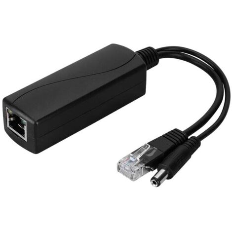 48V to 12V POE Connector Adapter Splitter Cable Injector Power Supply for Huawei Hikvision MUMU (1/4)