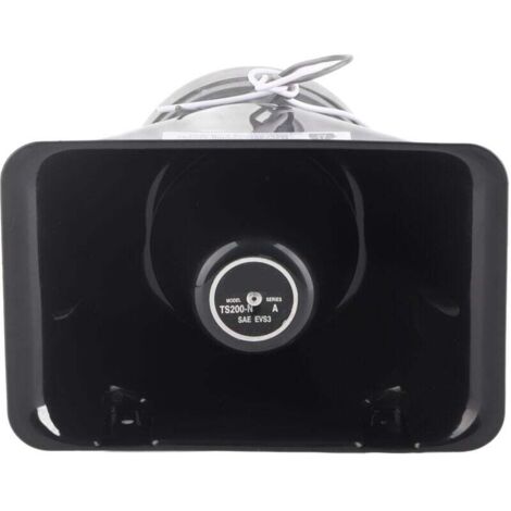 12V 200W Car Horn, Super Loud Universal Car Alarm Horn Speaker, Works with Alarm System MUMU (1/4)