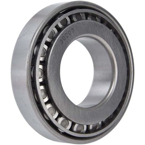 Ball bearings, tapered roller bearings 30207, high strength, with outer frame, for automobiles, rolling mills, plastics machinery MUMU
