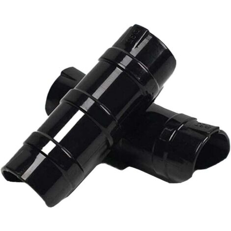 Greenhouse Clamps 60 Pack - Plastic Tube Clips For 3/4 Inch Pipes, Black ABS