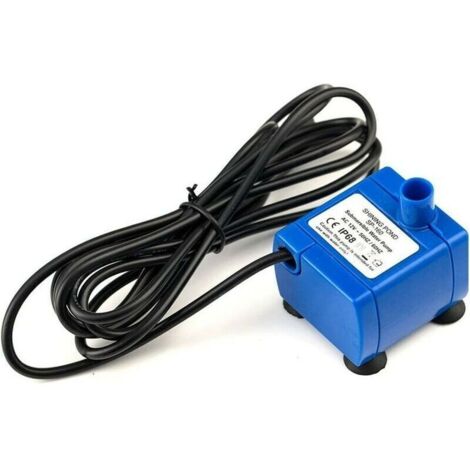 Safe automatic water fountain for dogs and cats, premium non-slip silicone mat water fountain with 1.6L blue flower water pump (1/4)