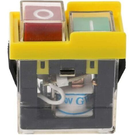 AC 250V 6A Waterproof Magnetic Switch Electromagnetic Push Button ...