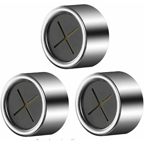 Set of 3 kitchen towel hooks, round towel hooks, adhesive clip-on holders, self-adhesive towel hooks, RTGPT (1/4)