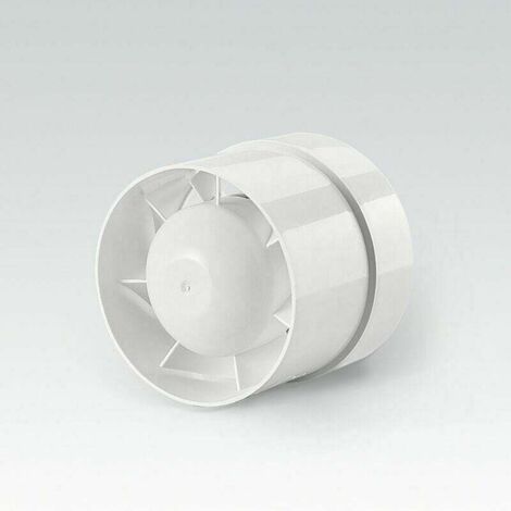 KZQ 1 PCS Air Extractor Fan, Economical 100mm, 12W/130m3, Axial Inline Duct Extractor: Bathroom, Kitchen, Basement (1/4)