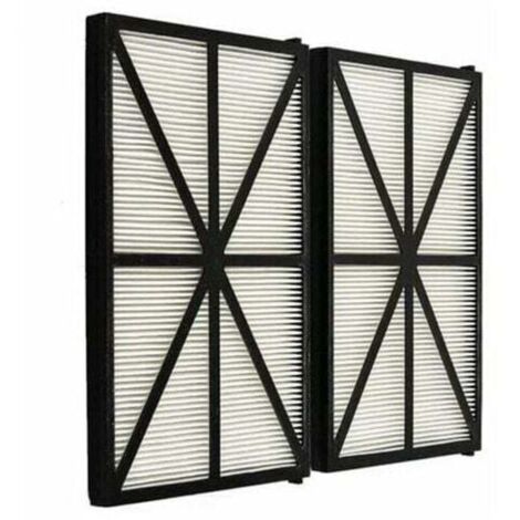 Set of 2 filter panels for Tiger Shark robot - RCX70101PAK2 - Black
