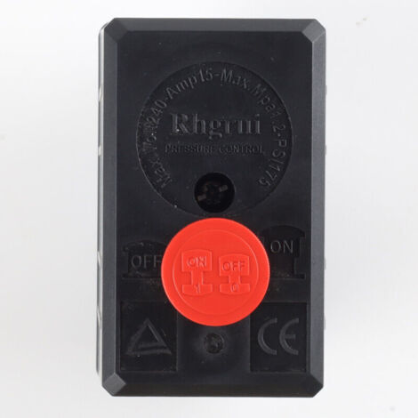 Air compressor pressure switch with 4 outlets, compressor parts, pressure switch control valve, pressure switch and compressor contactor (1/4)