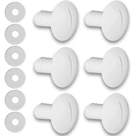 Set of 12 plastic wheel screws for Polaris 180/280 pool cleaner, replacement parts for C55 C-55 pool cleaner (1/4)