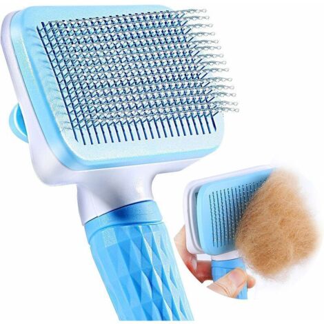 Self-Cleaning Brush for Dogs and Cats, Grooming Brush for Cats and Dogs (1/4)