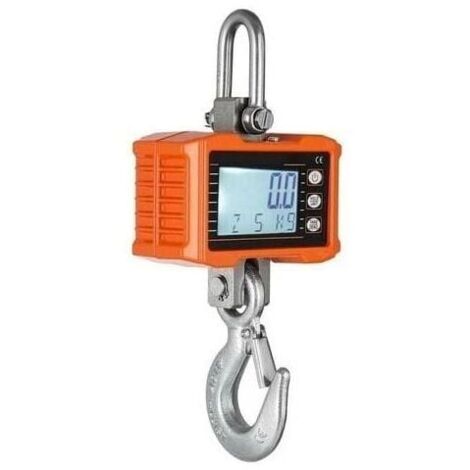Electronic Scale 1000 kg / 2000 lb of Industrial Digital Crane Hook Scale
