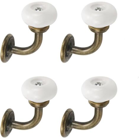 KZQ Bottom Guide for Sliding Shower Doors, 6 x 2 x 2 cm, Stainless Steel, Bottom Guide for Sliding Doors, for Office and Home (1/4)