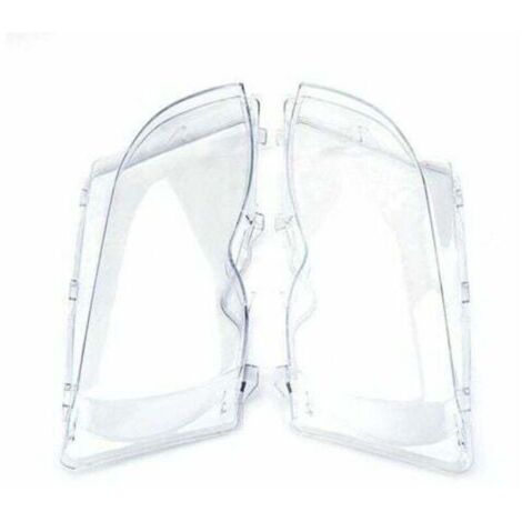 KZQ headlight cover, clear glass headlight cover for 3 Series E46 01-05 Facelift 63126924043, 63126924044 (1/2)