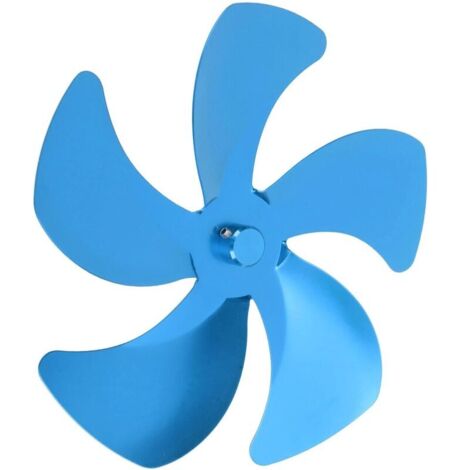 Fireplace Fan Blade, Durable, Improves Hot Air Circulation, Easy Installation, 5-Blade Fireplace Fan Blade for Fan Accessories (1/4)