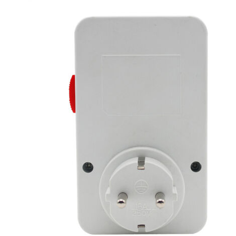 EU-dedicated timer socket, mechanical daily timer with indicator light ...