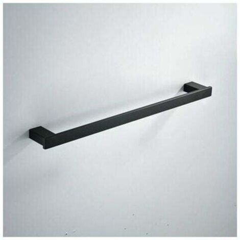 KZQ Bathroom Towel Rail, Stainless Steel, 40cm Towel Bar, Black, BA8003B-40 (1/4)
