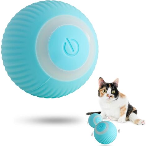 Indoor cat toys, rechargeable, interactive electric cat toy ball, suitable for play with puppies and kittens (1/4)