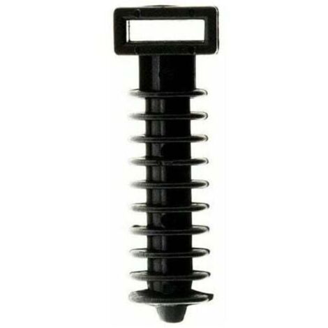 KZQ Pack of 100 black dowel bases. Gu.B/bon