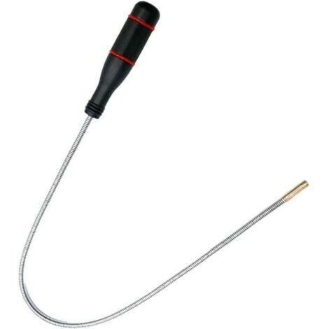 Flexible and portable magnetic sweeper for picking up small parts, nuts, bolts, screws, keys, car parts, 590 mm (1/4)