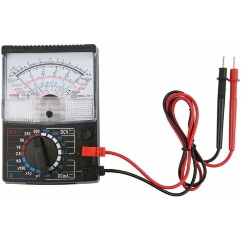 Electrician's digital multimeter with pointer - Digital analog indicator, AC voltage resistance tester (1/4)