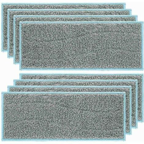 Pack of 8 washable and reusable cleaning pads for iRobot Braava Jet M6 (1/4)