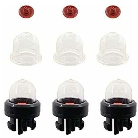 XVX – Lot de 3 pompes d'amorçage pour tronçonneuses Stihl FS38 FS40 FS45 FS50 FS55 FS75 FS80 FS85 – Démarrage facile – Compatible Ryobi McCulloch Husqvarna (1/4)