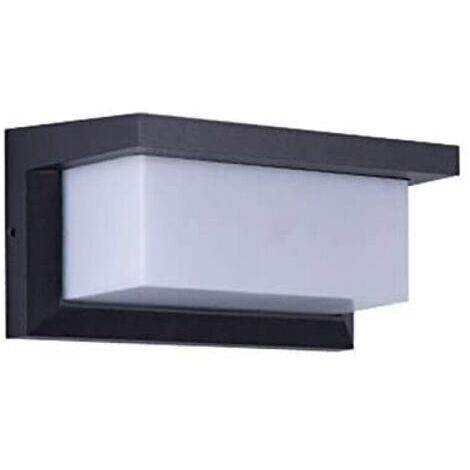 XVX LED Applique Murale Extérieur 18W Étanche En Aluminium Anthracite Eclairage Décoration Lumière (1/4)