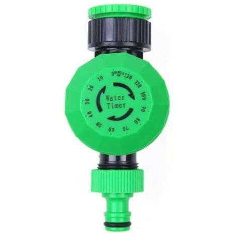 Minuterie d'Arrosage, Minuterie Mécanique d'arrosage Automatique Jardin pour Robinet 1/2 et 3/4 et Arroseur (1/4)