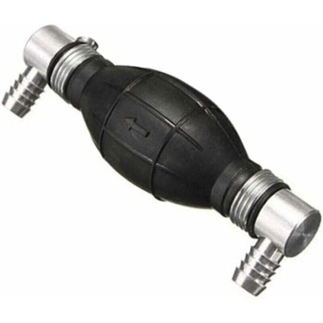 Pompe à main de carburant de boule d'amorce de 10mm pompe à essence en alliage d'alliage de bateau en ligne, essence universelle, huile, eau (1/4)