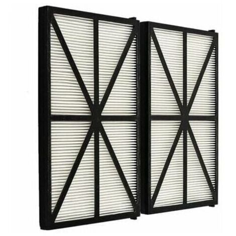 Lot de 2 Panneaux Filtres pour Robot Tiger Shark - RCX70101PAK2 - Noir