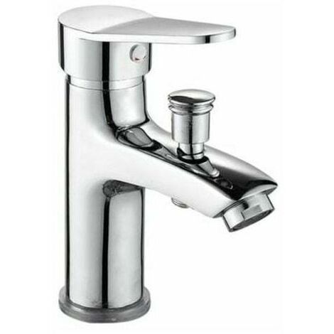 XVX Mitigeur de douche Robinet de douche robinet monotrou à double usage chaud et froid Alliage (1/4)