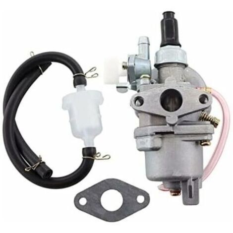 Carburateur PZ13 13mm avec Filtre à Essence - Compatible avec Moteurs 2 Temps de 47cc à 50cc pour Mini ATV, Quads, Dirtbikes, Pocket Bikes (1/4)