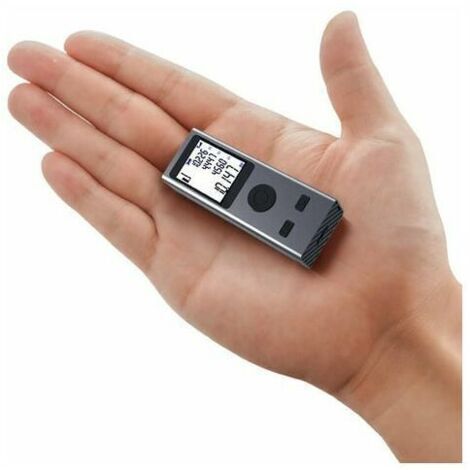 XVX – Télémètre laser numérique 30m – Rechargeable Micro USB – Précision ±2mm – Alliage aluminium et ABS – Léger 24g pour mesures rapides (1/4)