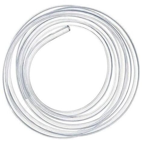 Tuyau en PVC de 10 mètres de haut, tuyau en silicone souple, tuyau de pression, diamètre intérieur de 4mm x diamètre extérieur de 6mm, tuyau d'air (1/4)