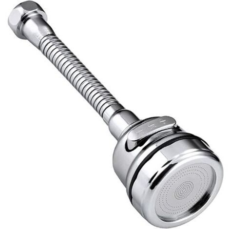 Enowelir Kitchen Faucet Extension, Kitchen Faucet Aerator, 360° Swivel Water Saving Kitchen Faucet, with 4 Accessories, for Kitchen and Bathroom Accessories (3 Modes) (1/4)