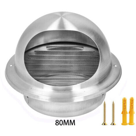 80 Stainless Steel External Extractor Fan, Reusable External Vent ...