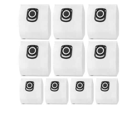 Pack of 10 vacuum cleaner bags for Rowenta ZR200520 ZR200720 – 5 layers of microfiber – 99.99% filtration – Compact Power, Silence Force, X-Trem Power - RO39xx (1/4)