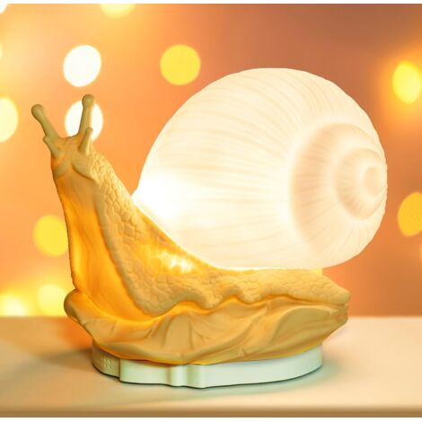Snail Night Light, Children's Night Light, Rechargeable Baby Night Light, 24 Color LED Night Light, Touch Bedside Lamp (1/4)