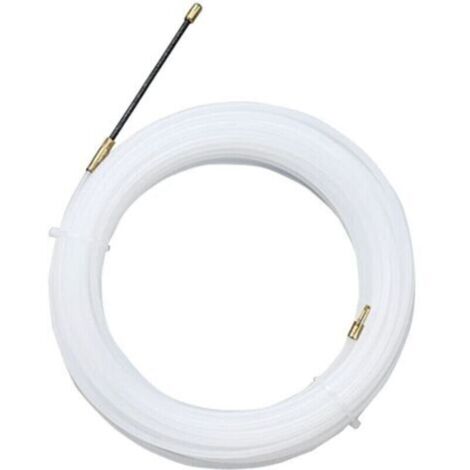 30m Nylon Electrician's Wire Puller – Flexible Guide Head – Ø4 mm – Resistant to High Temperatures and Aging